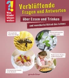 Cover von Verblüffende Fragen und Antworten über Essen und Trinken und mancherlei Rätsel des Lebens