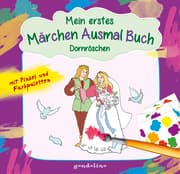 Cover von Mein erstes Märchenausmalbuch - Dornröschen
