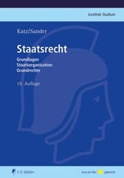 Cover von Staatsrecht