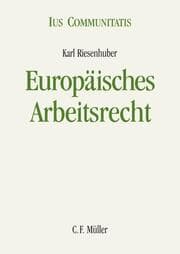 Cover von Europäisches Arbeitsrecht