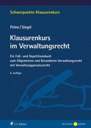 Cover von Klausurenkurs im Verwaltungsrecht
