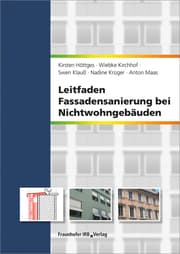 Cover von Leitfaden Fassadensanierung bei Nichtwohngebäuden