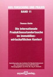 Cover von Die Internationale Produktionsstandortsuche im immobilienwirtschaftlichen Kontext