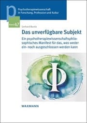 Cover von Das unverfügbare Subjekt