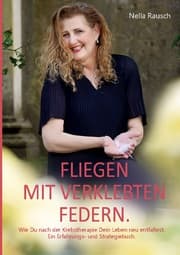 Cover von Fliegen mit verklebten Federn.