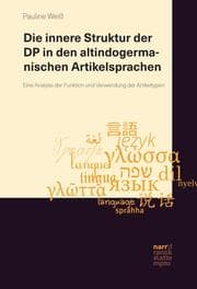 Cover von Die innere Struktur der DP in den altindogermanischen Artikelsprachen
