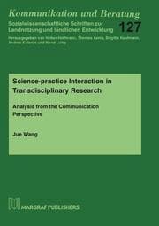Cover von Science-practice Interaction in Transdisciplinary Research