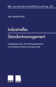 Cover von Industrielles Standortmanagement