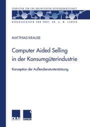 Cover von Computer Aided Selling in der Konsumgüterindustrie
