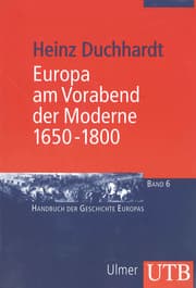 Cover von Europa am Vorabend der Moderne 1650-1800