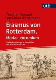Cover von Erasmus von Rotterdam. Moriae encomium