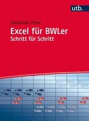 Cover von Excel für BWLer Schritt für Schritt