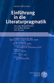 Cover von Einführung in die Literaturpragmatik