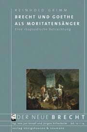 Cover von Brecht und Goethe als Moritatensänger