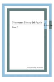 Cover von Hermann-Hesse-Jahrbuch 7