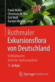 Cover von Rothmaler - Exkursionsflora von Deutschland