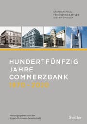 Cover von Hundertfünfzig Jahre Commerzbank 1870-2020