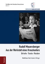 Cover von Rudolf Mauersberger