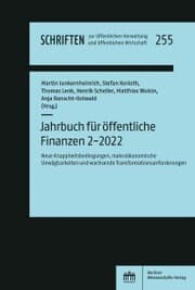 Cover von Jahrbuch für öffentliche Finanzen (2022) 2