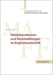 Cover von Fehlerkorrekturen und Rückmeldungen im Englischunterricht