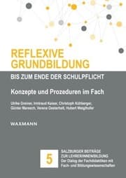 Cover von Reflexive Grundbildung bis zum Ende der Schulpflicht
