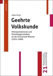 Cover von Geehrte Volkskunde