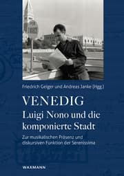Cover von Venedig - Luigi Nono und die komponierte Stadt