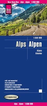 Cover von Landkarte Alpen/Alps (1:550.000)