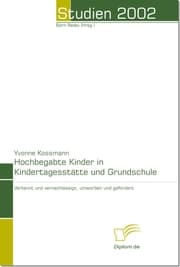 Cover von Hochbegabte Kinder in Kindertagesstätte und Grundschule