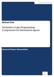 Cover von Declarative Logic-Programming Components for Information Agents