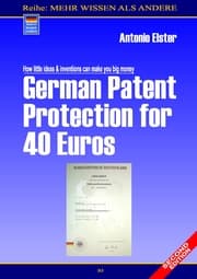 Cover von German Patent Protection for 40 Euros