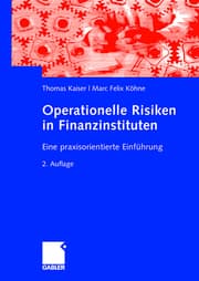 Cover von Operationelle Risiken in Finanzinstituten