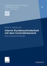 Cover von Interne Kundenzufriedenheit mit dem Controllerbereich