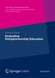 Cover von Evaluating Entrepreneurship Education
