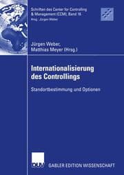 Cover von Internationalisierung des Controllings