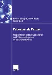 Cover von Patienten als Partner