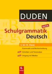 Cover von Duden Schulgrammatik extra - 5.-10. Schuljahr