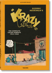 Cover von George Herrimans 'Krazy Kat'. Die kompletten Sonntagsseiten in Farbe 1935-1944