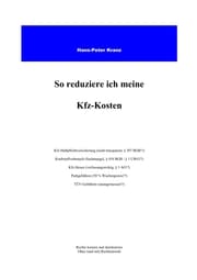 Cover von So reduziere ich meine KFZ-Kosten
