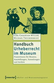 Cover von Handbuch Urheberrecht im Museum