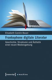 Cover von Frankophone digitale Literatur