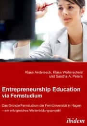 Cover von Entrepreneurship Education via Fernstudium