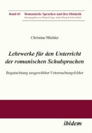 Cover von Lehrwerke für den Unterricht der romanischen Schulsprachen