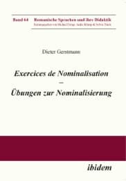Cover von Exercices de nominalisation