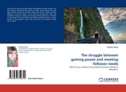 Cover von The struggle between gaining power and meeting follower needs