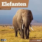 Cover von Elefanten Kalender 2027