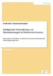 Cover von Erfolgreiche Vermarktung von Dienstleistungen in TeleServiceCentern
