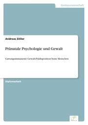 Cover von Pränatale Psychologie und Gewalt