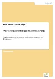 Cover von Wertorientierte Unternehmensführung