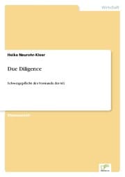 Cover von Due Diligence